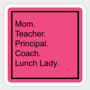 Homeschool Mom Sticker